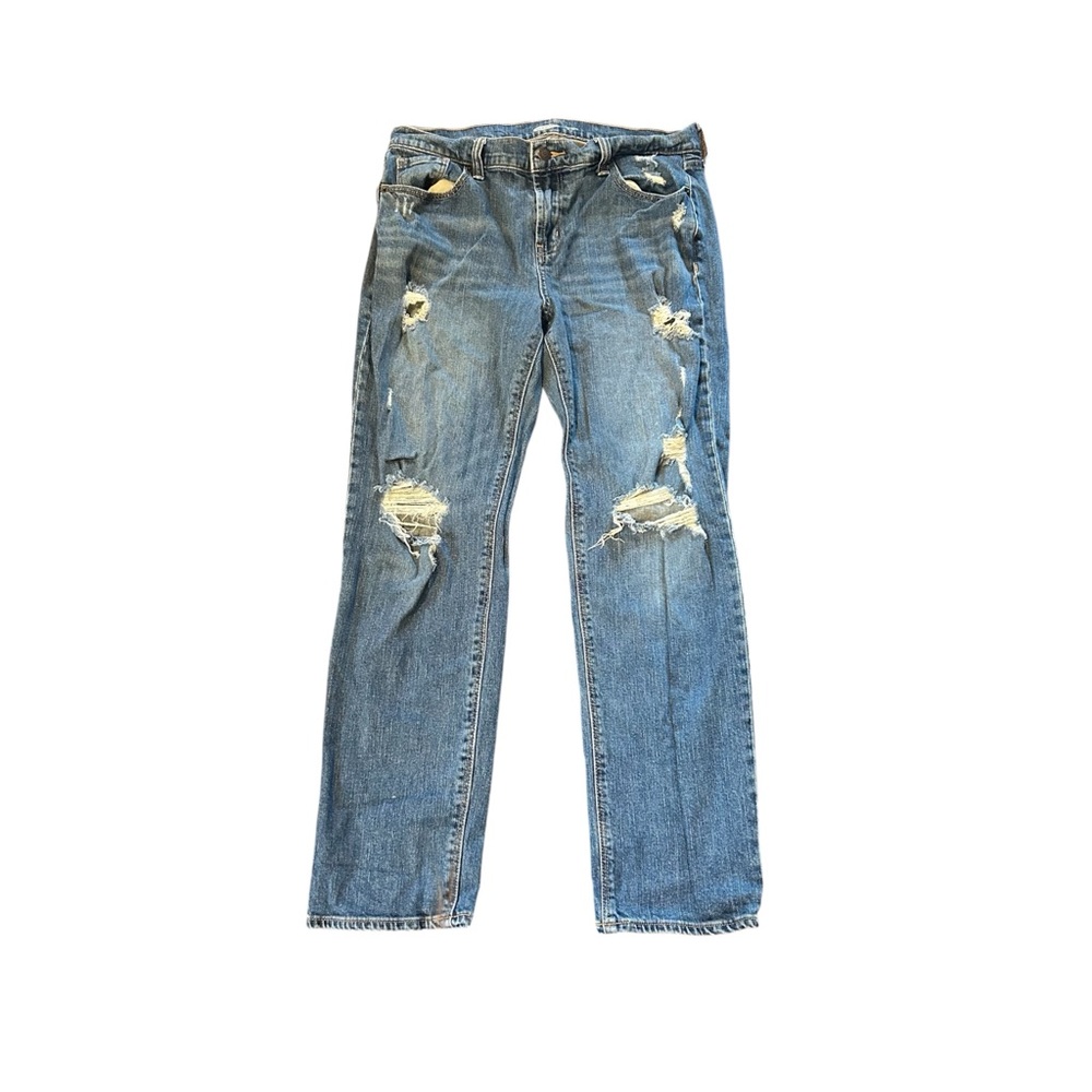 [Old Navy] Distressed Boyfriend Jeans